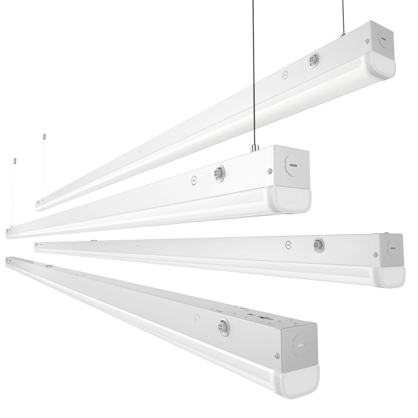 Hyperlite 8FT LED Linear Strip Light Fixture, 10400lumens, Selectable Wattage & CCT, AC 120-277V