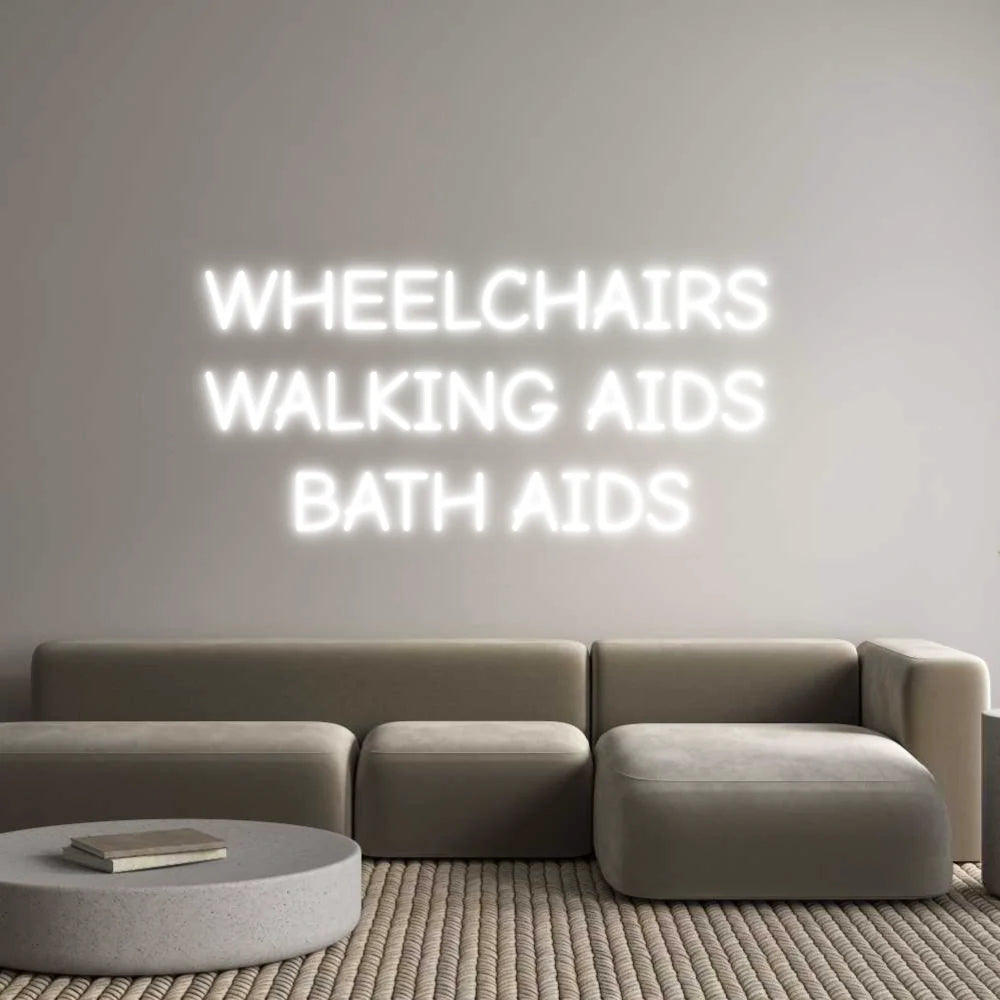 Custom Neon Light WHEELCHAIRS
...