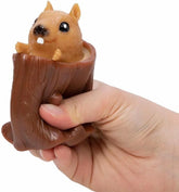 Nutty Squirrel Popper Toy Squish Toy Age 3 Pack of 1