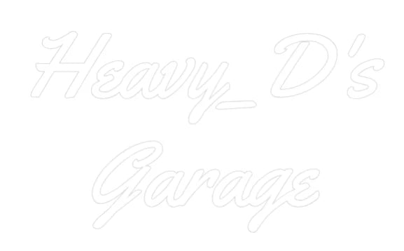 Custom Neon Light Heavy_D's Garag...