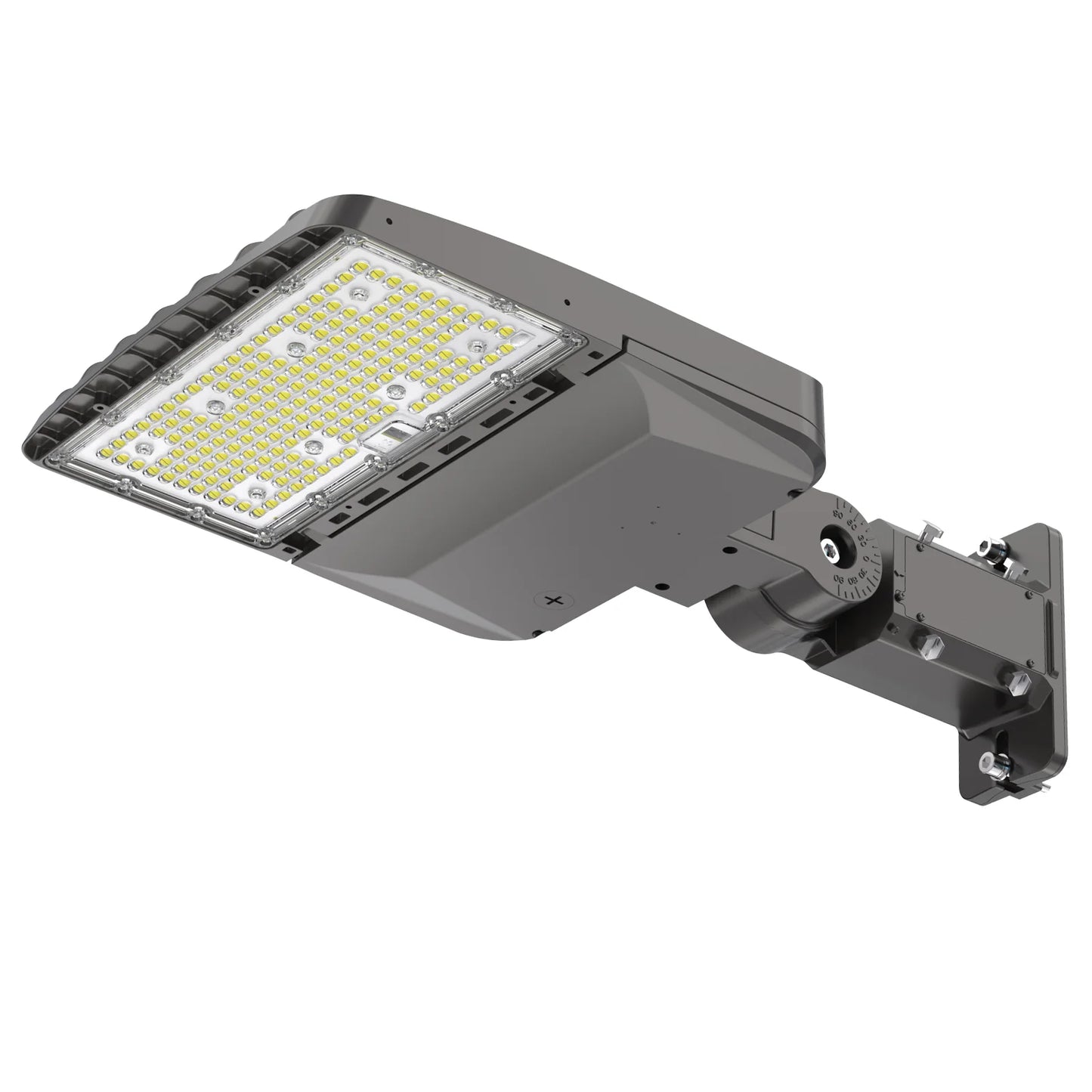 Parking Lot Light - Dark Bronze XALH Series With Shortcap,46500lumens, Selectable Wattage & CCT, AC 120V-277V