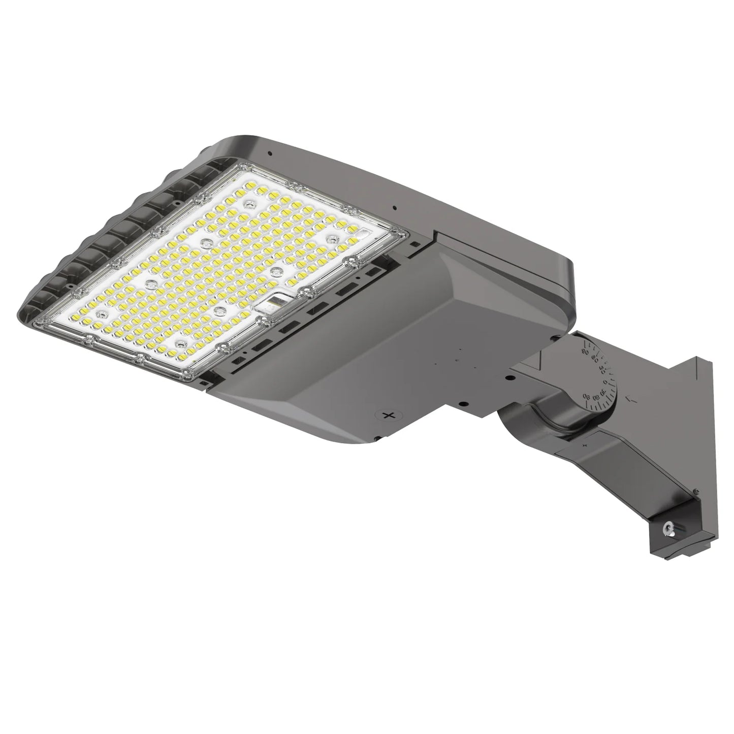 Parking Lot Light - Dark Bronze XALH Series With Shortcap,46500lumens, Selectable Wattage & CCT, AC 120V-277V