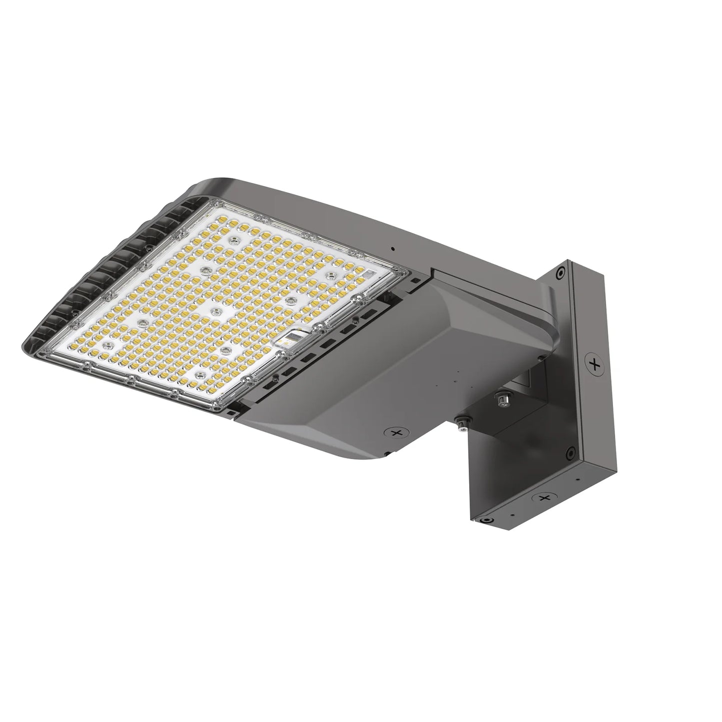 Parking Lot Light - Dark Bronze XALH Series With Shortcap,46500lumens, Selectable Wattage & CCT, AC 120V-277V