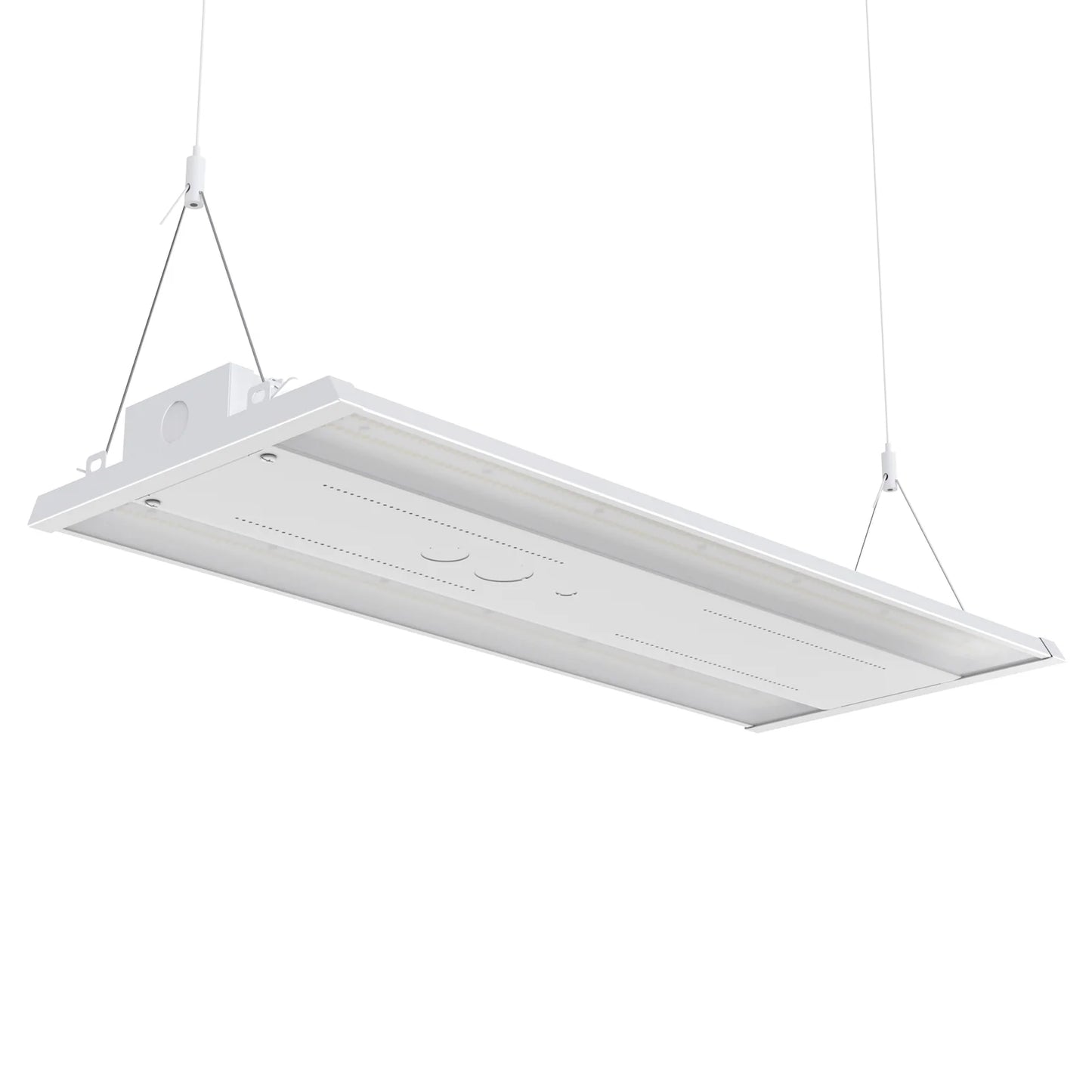 Linear High Bay LED Lights - HPLH01 Series, 30500lumens, Adjustable Wattage & CCT, 347-480V