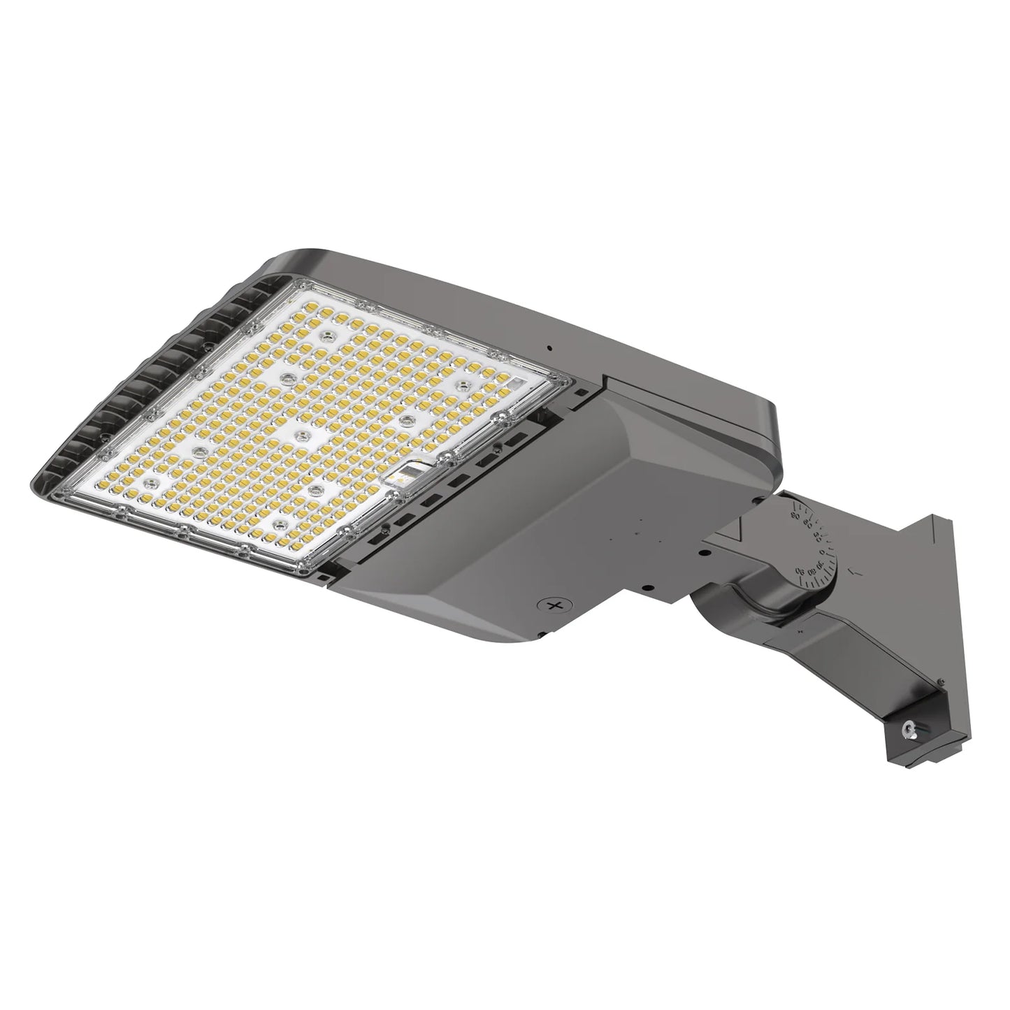 Parking Lot Light - Dark Bronze XALH Series With Shortcap,36000lumens, Selectable Wattage & CCT, AC 120V-277V
