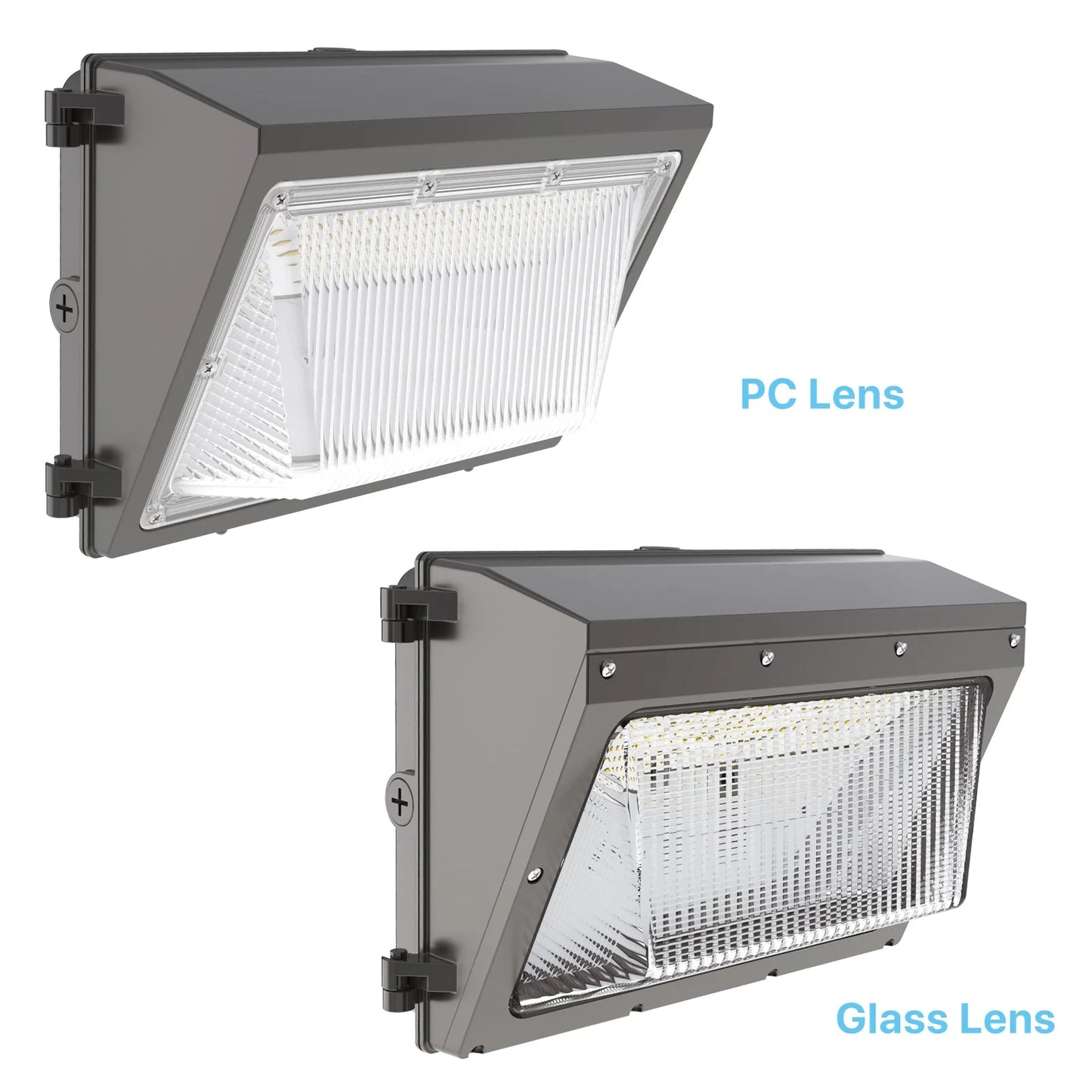 Wall Pack Lights - WPC Series, 14040lumens, Wattage & CCT Selectable, AC 120-277V, with Photocell