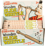 Wood Slide Whistle Toy Cream Pack of 2