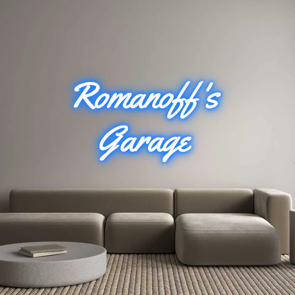 Custom Neon Light Romanoff's
G...