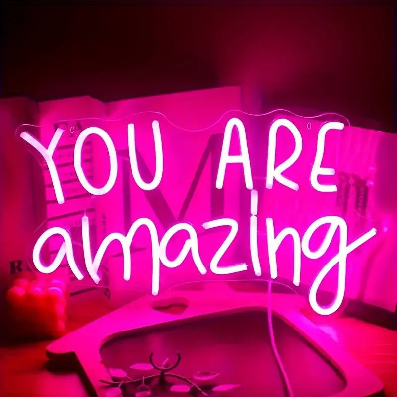 You Are Amazing LED Neon Sign Light