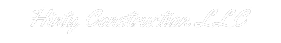 Custom Neon Light Hinty Constru...