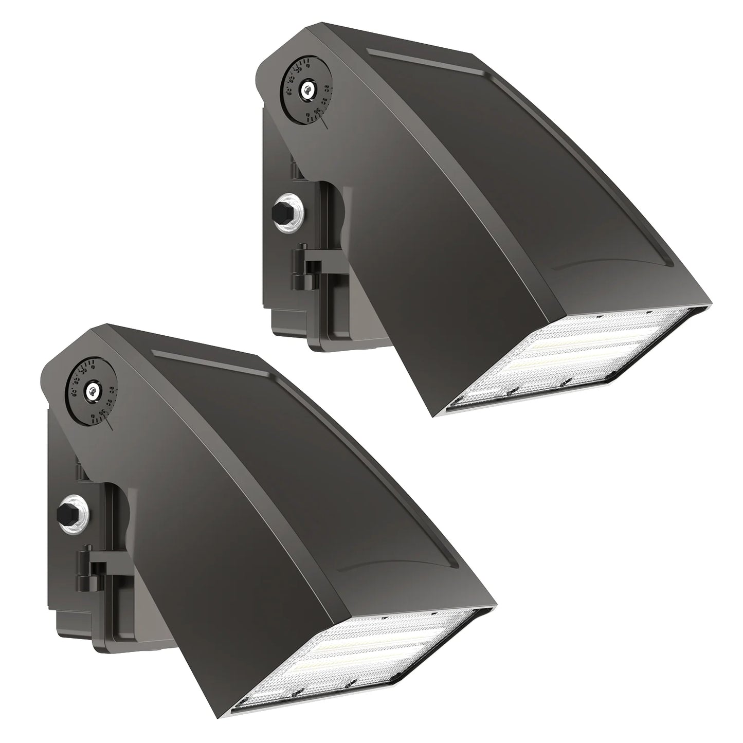 Wall Pack Light - Wall E series, 7800lumens, 5000K, AC 100-277V, Optional Dusk to Dawn