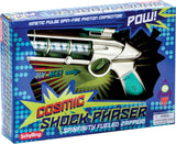Cosmic Shock Phaser Kids Blaster Toy for Pretend Play Lights Up and Spins Ages 3 and Up