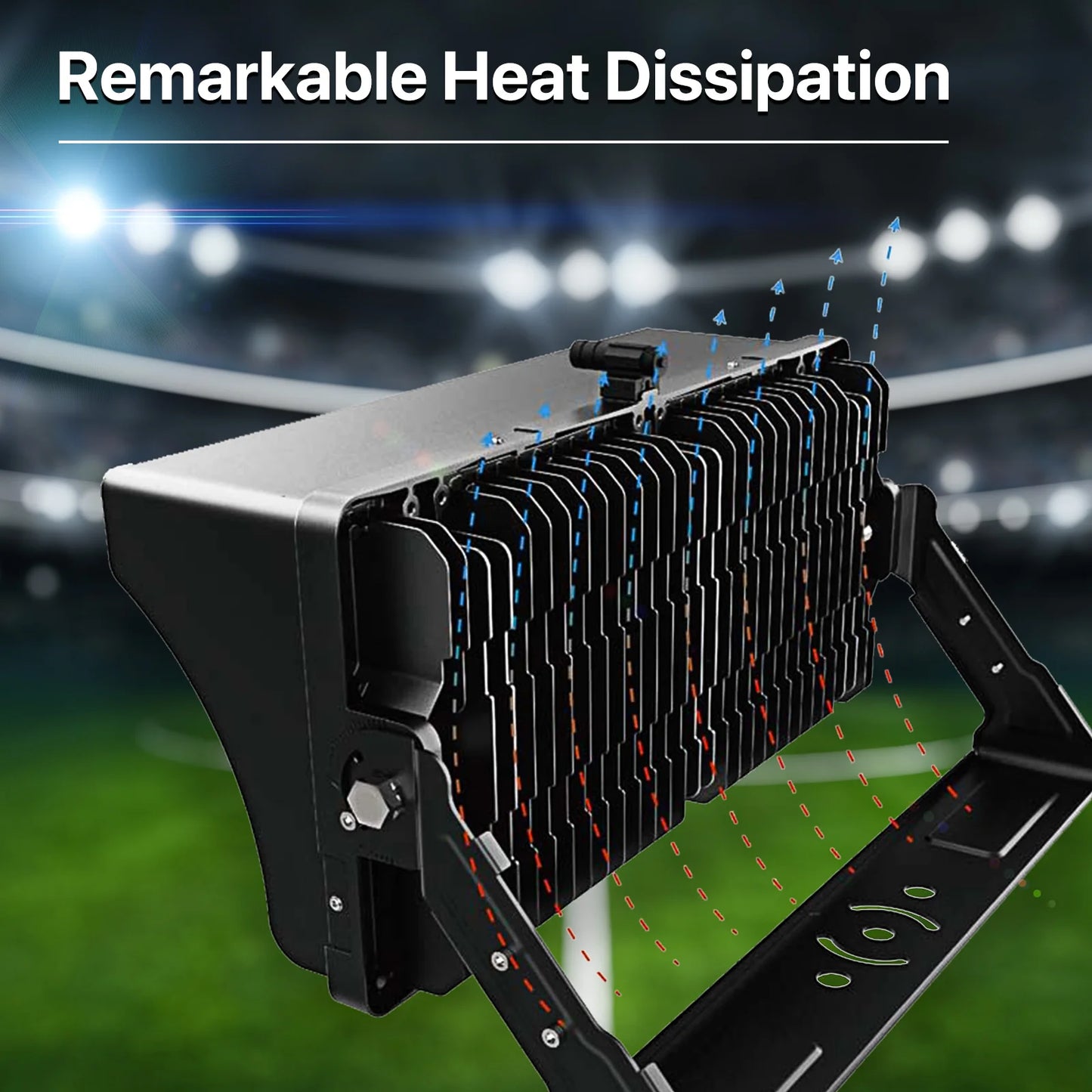 Hyperlite LED Stadium Lights - HPSL01 Series, 180000lumens,5700K, 200-480V