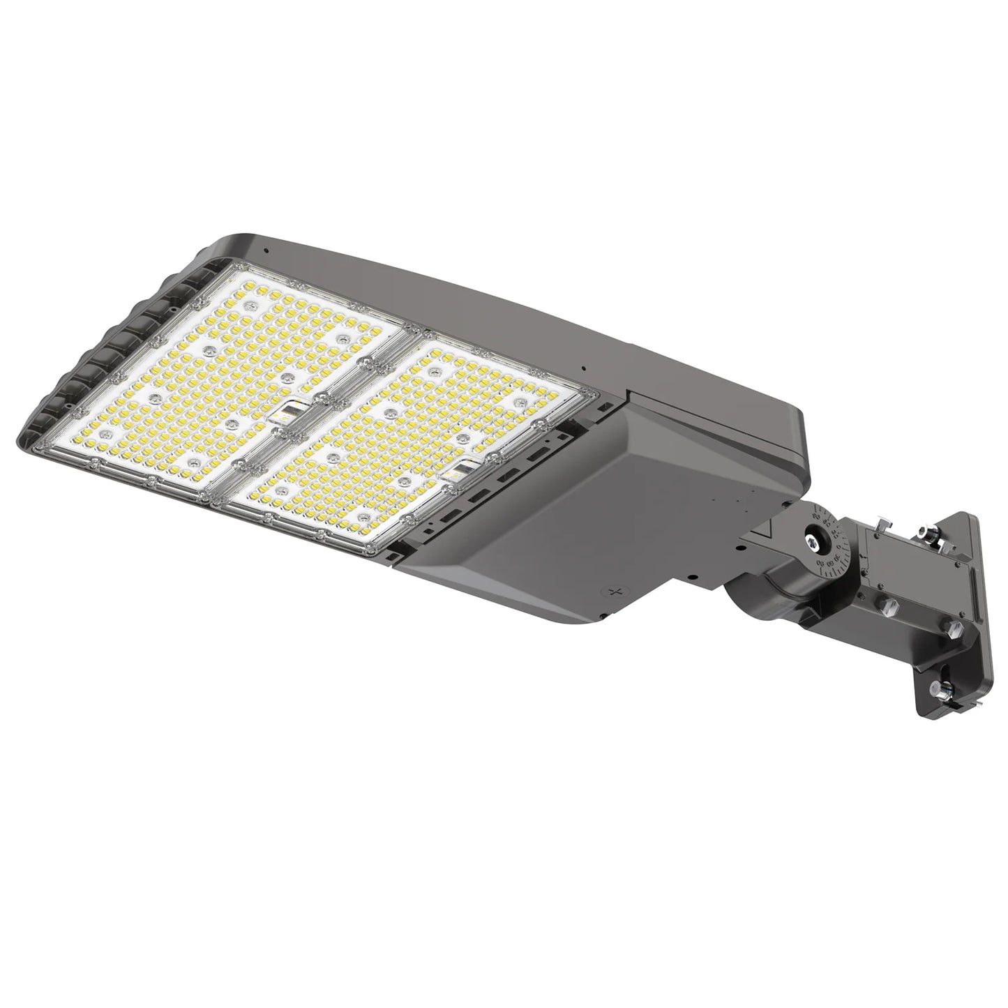 Parking Lot Light - Dark Bronze XALH Series With Shortcap,46500lumens, Selectable Wattage & CCT, AC 120V-277V