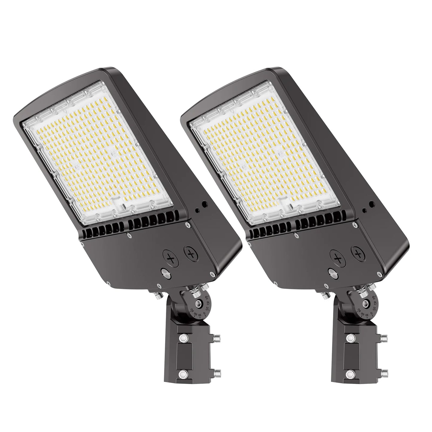 Hyperlite LED Parking Lot Light - Zeus Series,30000lumens, 5000K, 120-277V, Dusk to Dawn