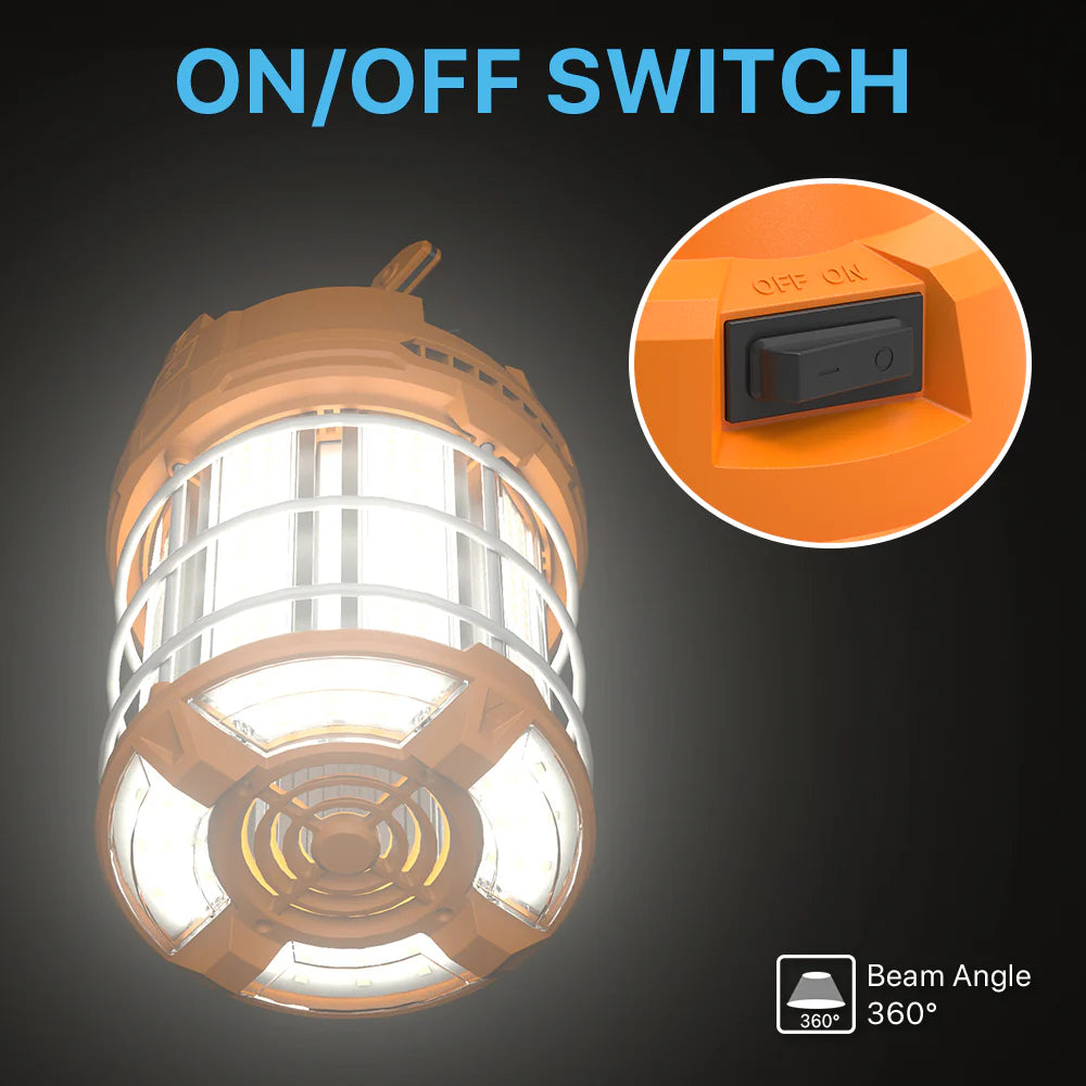 LED Work Light - Hive Series, 18750lumens, 5000K, AC 120V, Linkable