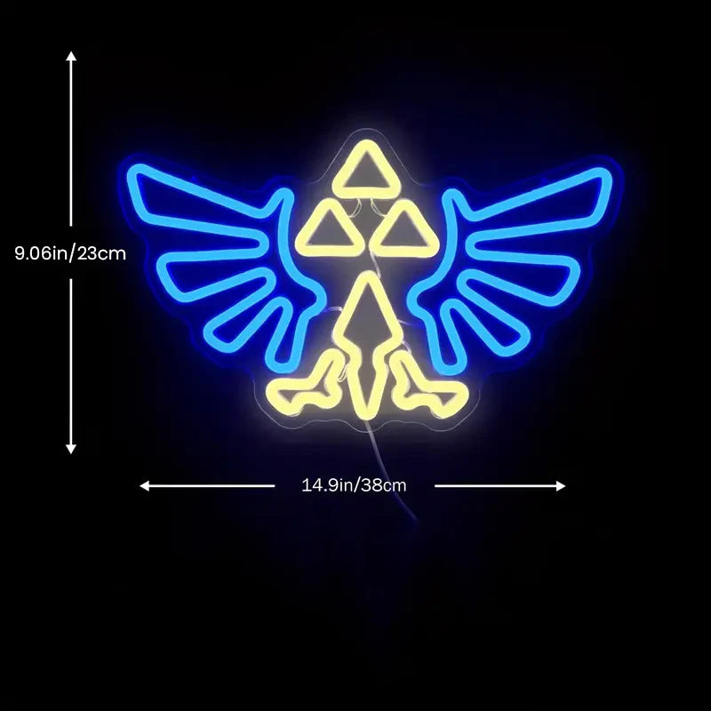 Wings LED Neon Sign Light
