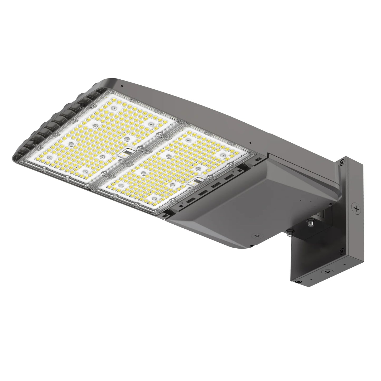 Parking Lot Light - Dark Bronze XALH Series With Shortcap,46500lumens, Selectable Wattage & CCT, AC 120V-277V