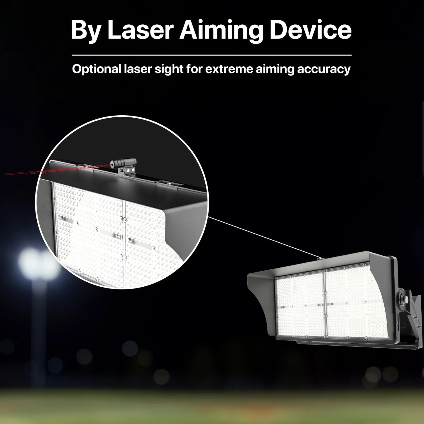 Hyperlite LED Stadium Lights - HPSL01 Series, 180000lumens,5700K, 200-480V