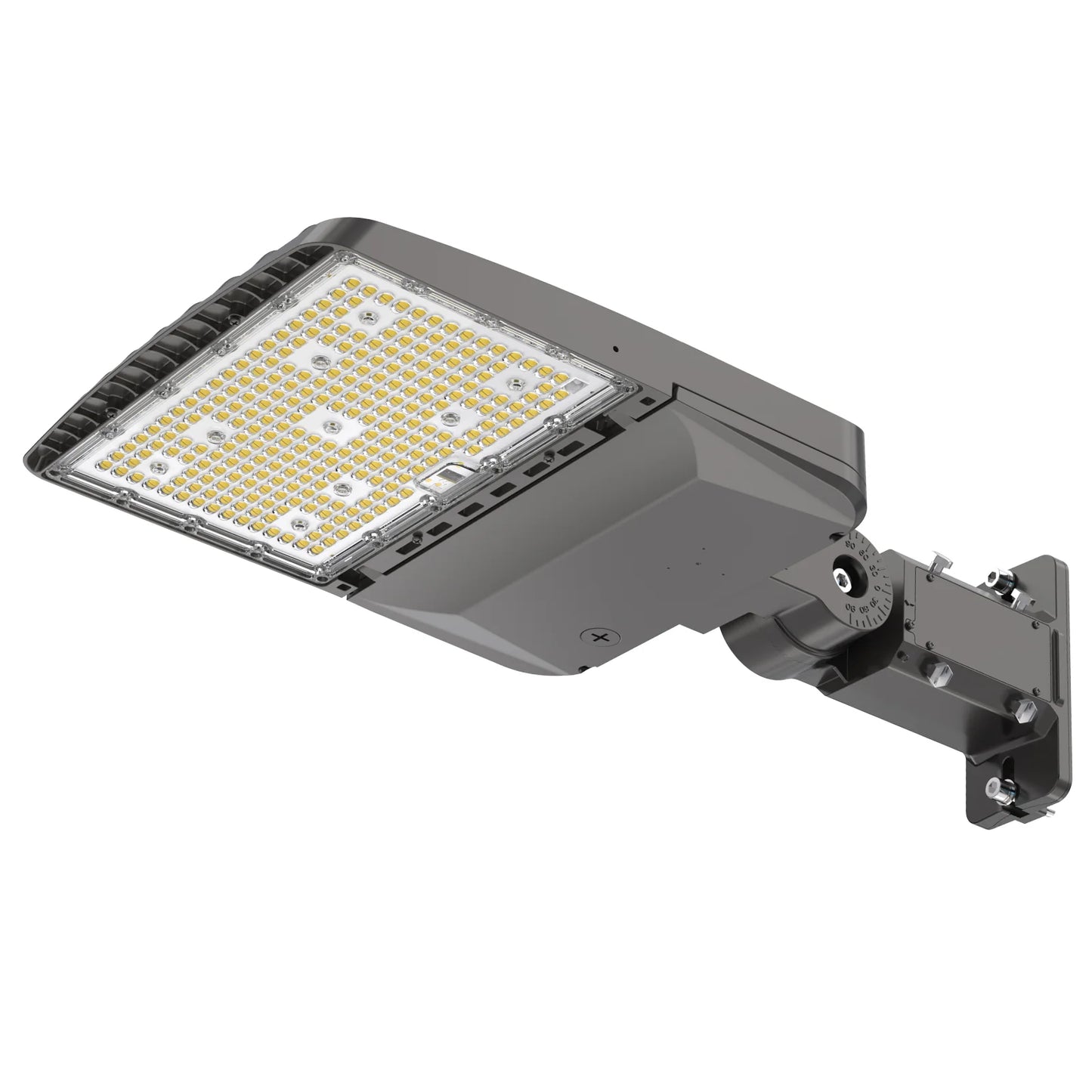 Parking Lot Light - Dark Bronze XALH Series With Shortcap,46500lumens, Selectable Wattage & CCT, AC 120V-277V