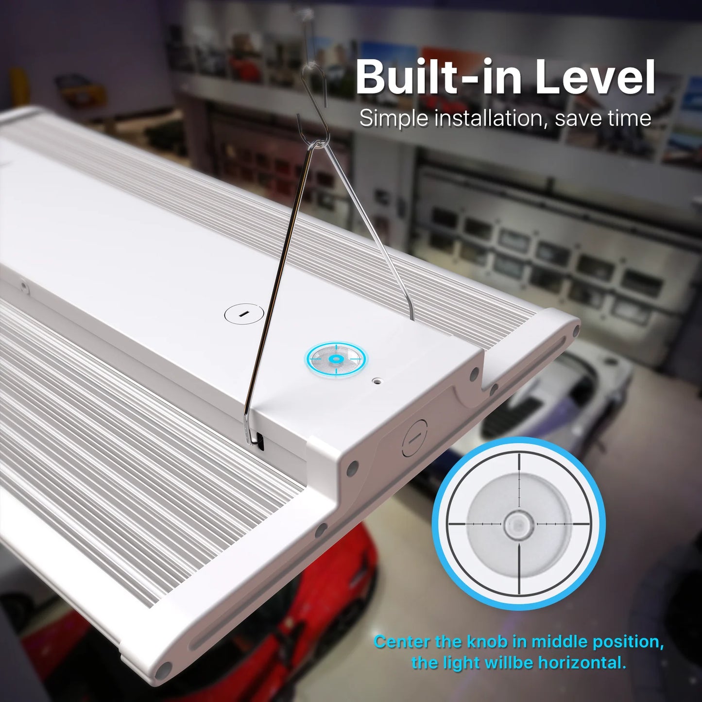 Led Linear High Bay Light - Will Series, 20800lumens, 5000K, AC 120-277V