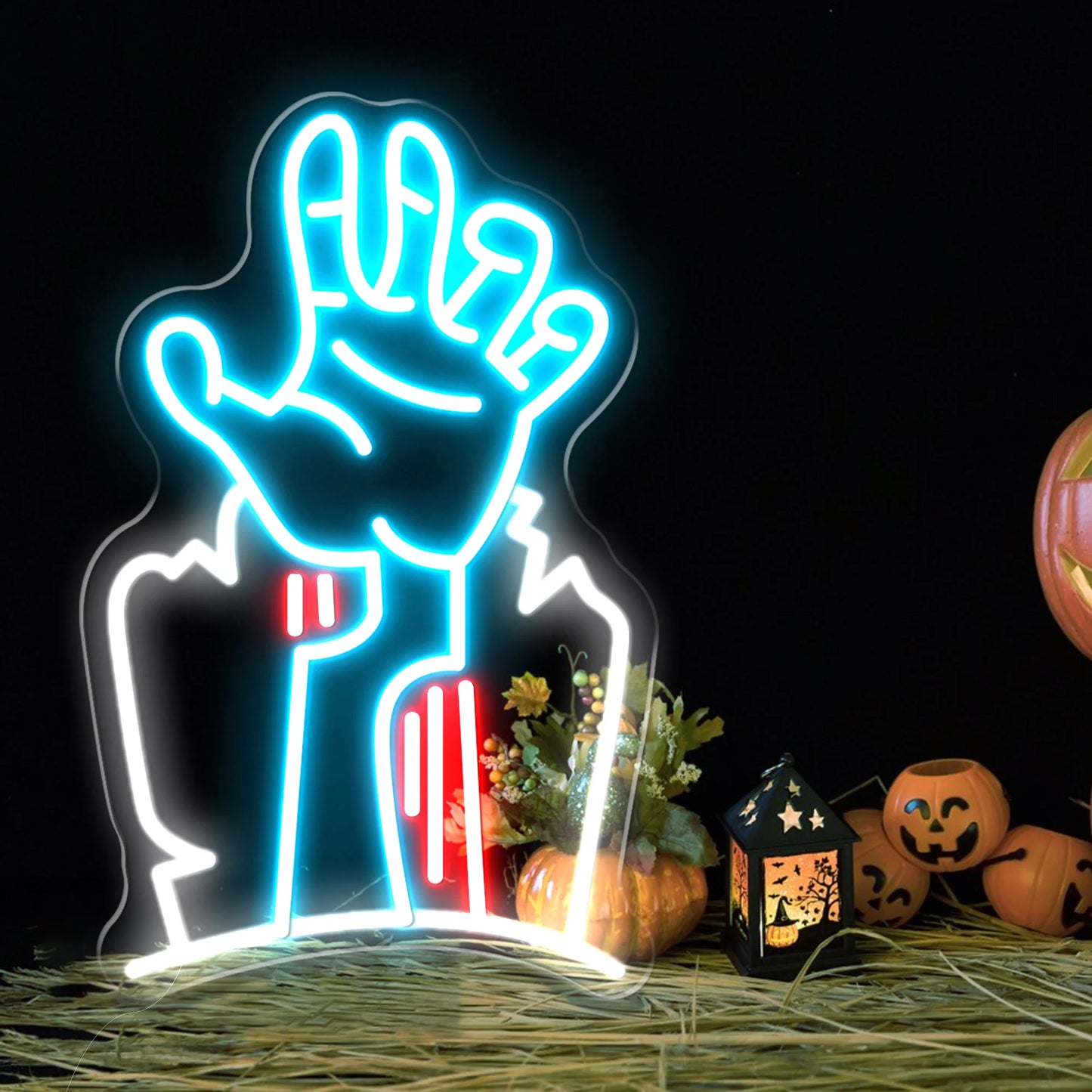 Devil's Hand LED Neon Sign Light