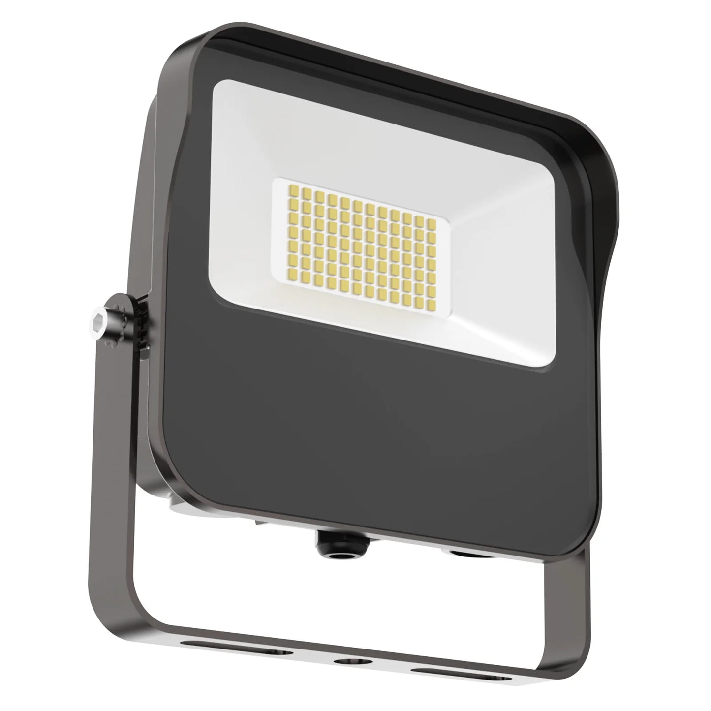 LED Flood Lights -HPFD01 Series, 3800lumens, Adjustable Wattage & CCT, 120-277V