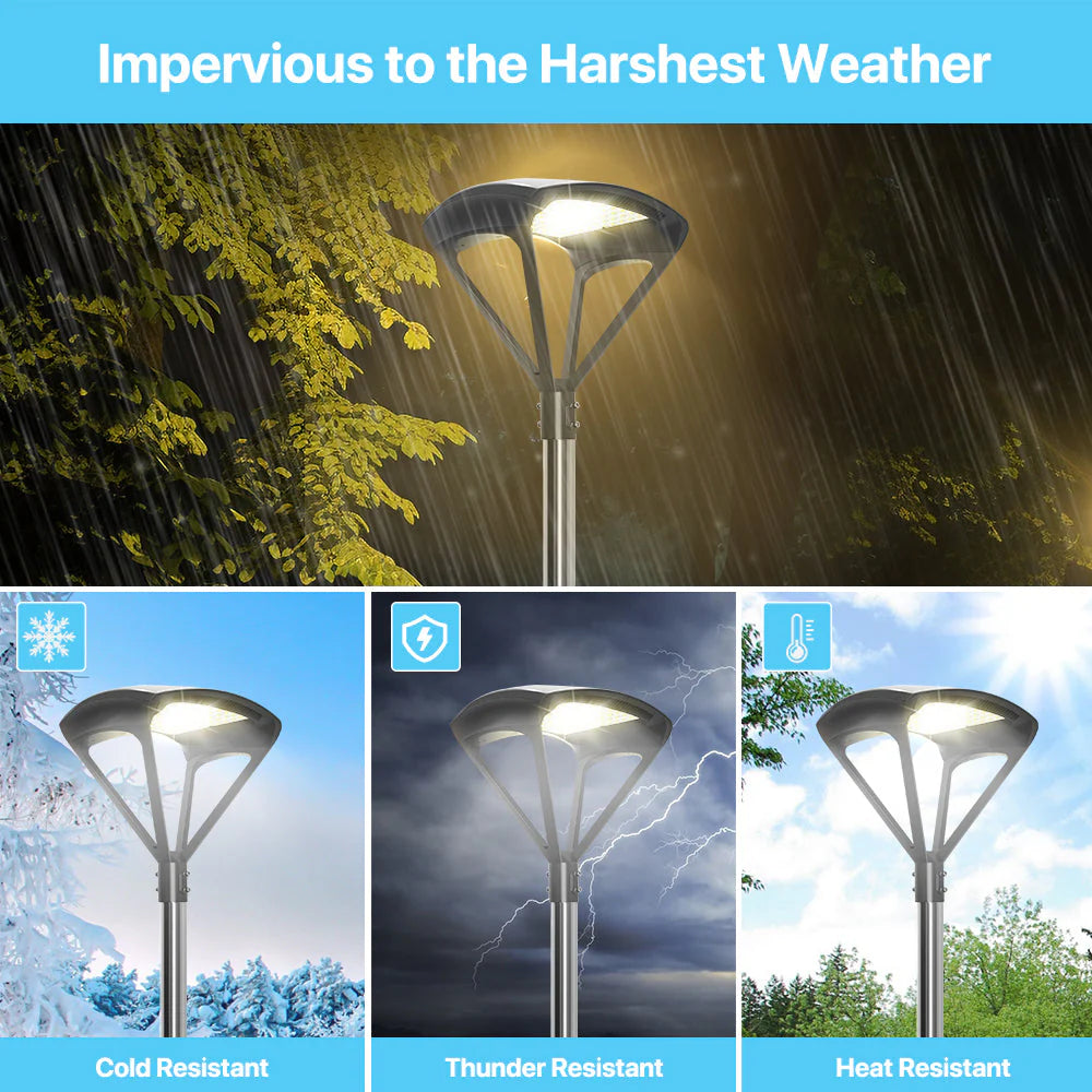 Spider LED Post Top Lights- TP500 Series,26000lumens, 5000K, AC 120-277V For Commercial Project
