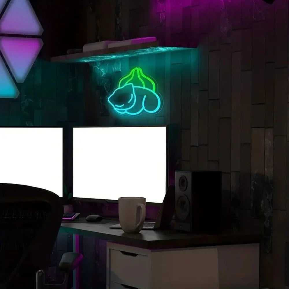 Bulbasaur LED Neon Sign Light