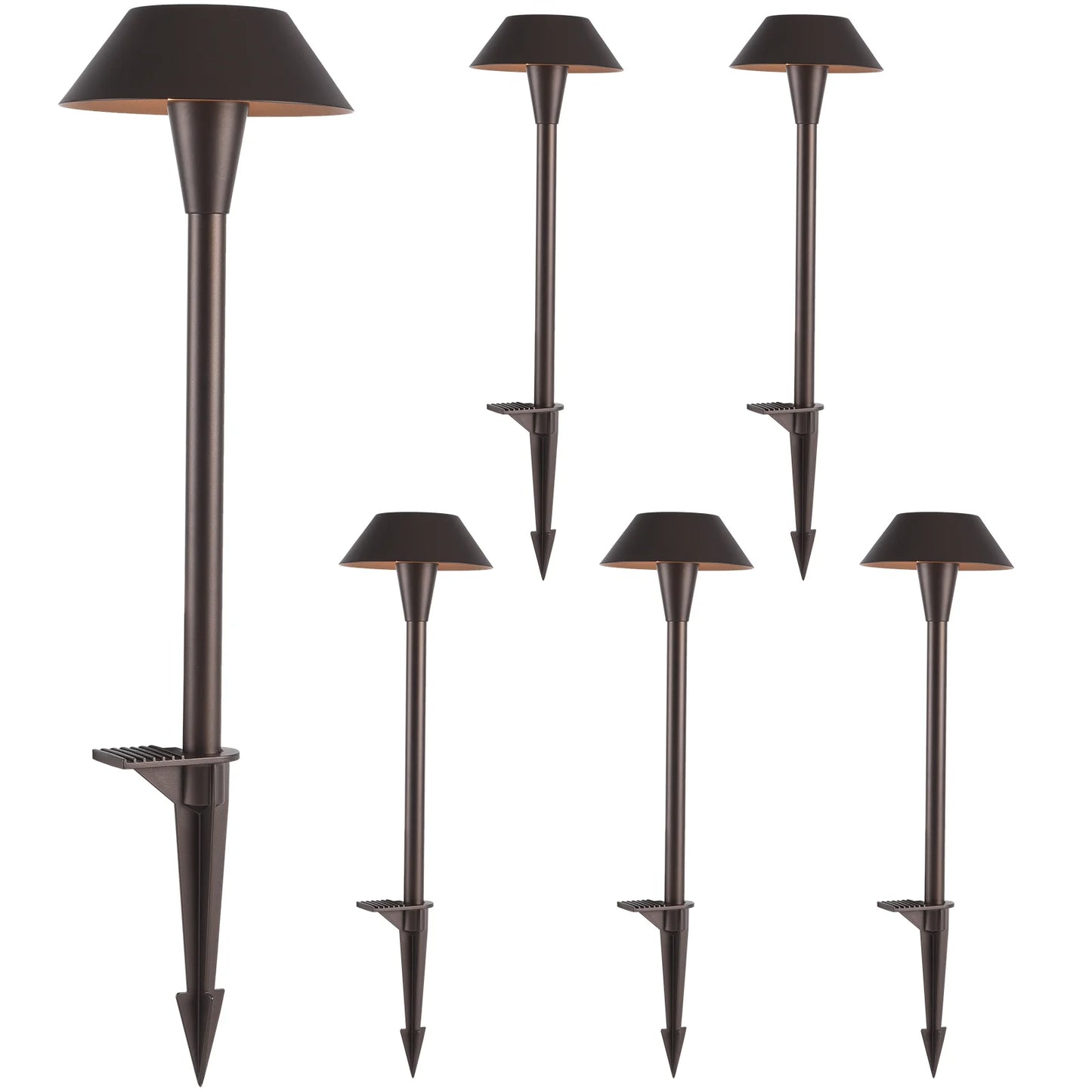 Glitgate 3CCT Landscape Path Light, 6 Pack