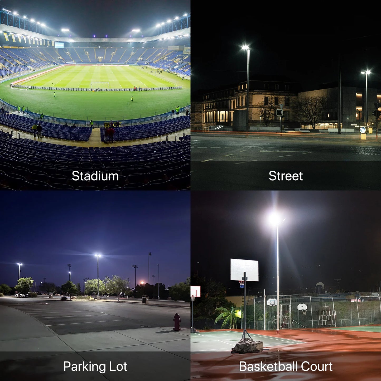 Hyperlite LED Stadium Lights - HPSL01 Series, 180000lumens,5700K, 200-480V