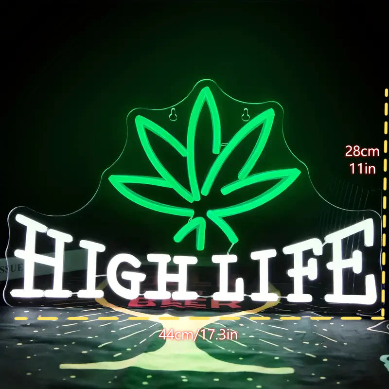 High Life Letter Neon Sign Light