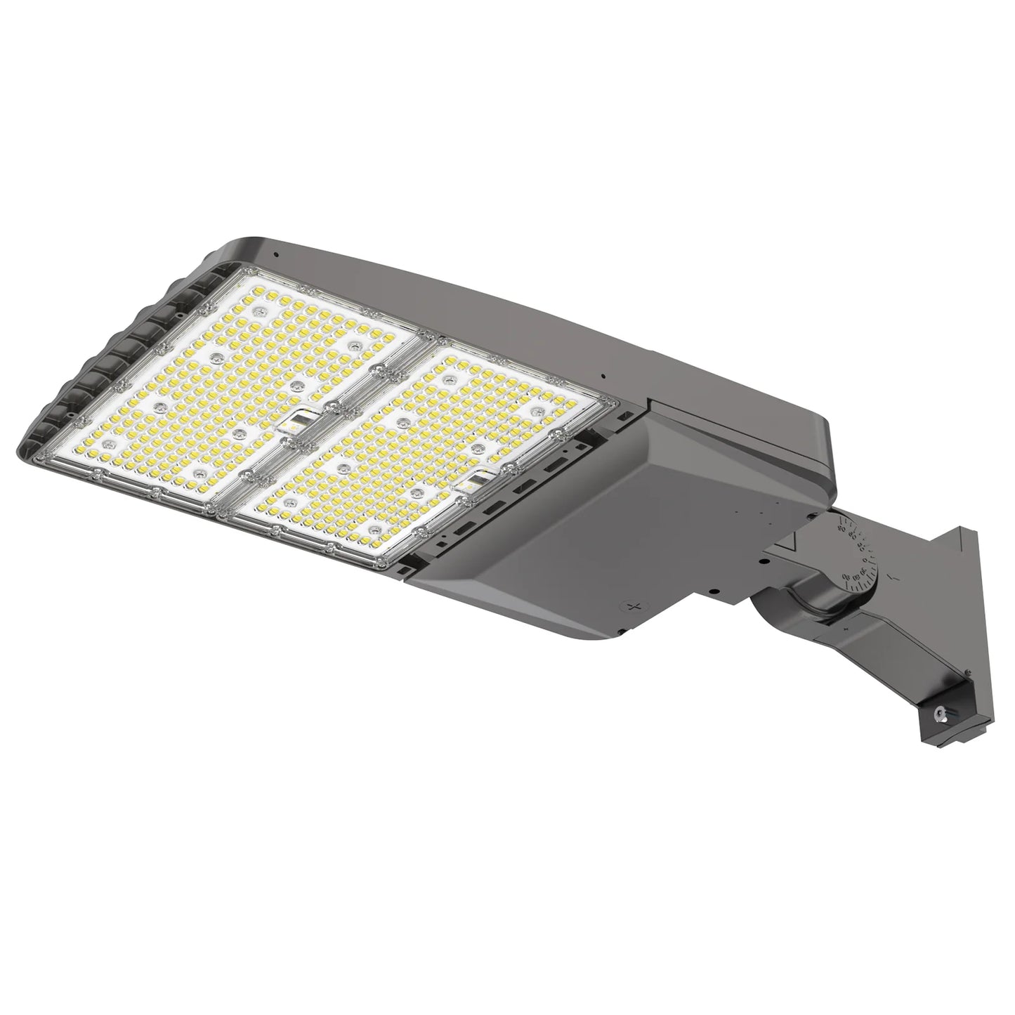 Parking Lot Light - Dark Bronze XALH Series With Shortcap,36000lumens, Selectable Wattage & CCT, AC 120V-277V