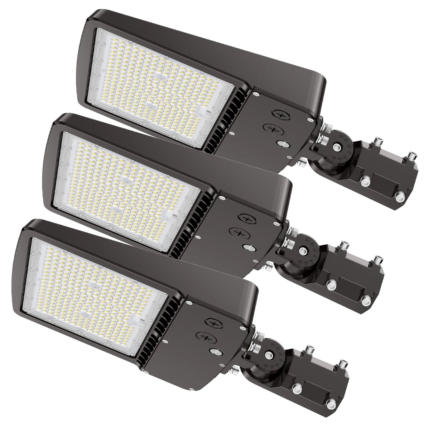 Hyperlite LED Parking Lot Light - Zeus Series,30000lumens, 5000K, 120-277V, Dusk to Dawn
