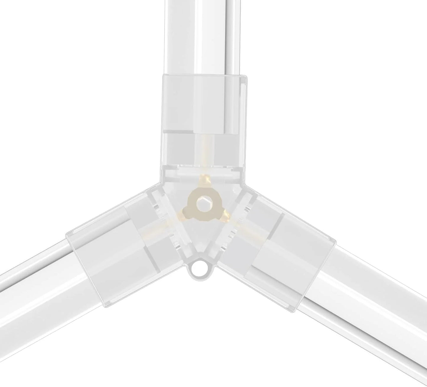 Hyperlite 120° Y Connector Hexagon LED Lights Connectors Gen 2 Hexagon LED Lights