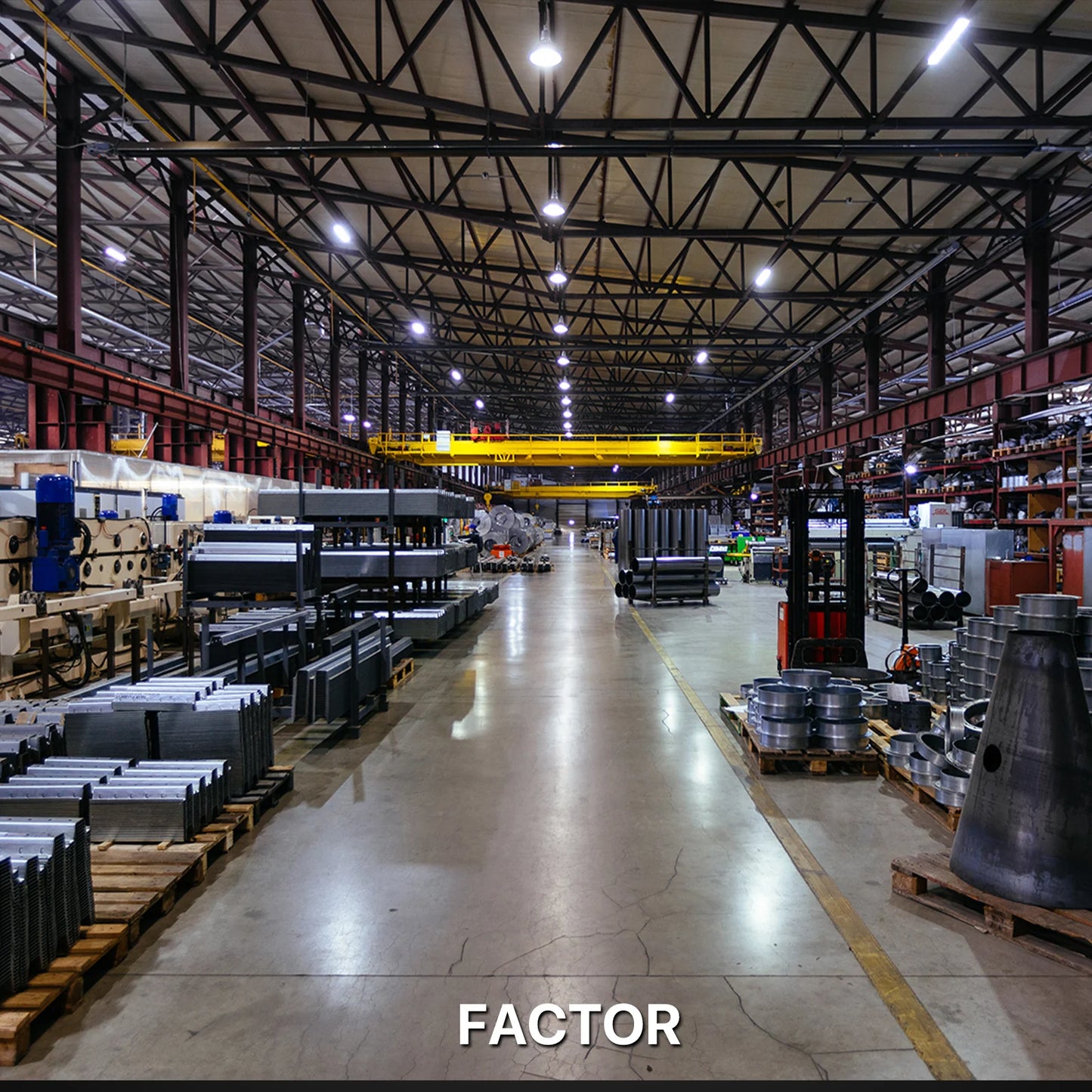 Hyperlite LED High Bay Light - White Hero Series, 14500lumens, Selectable Wattage & CCT, AC 120-277V