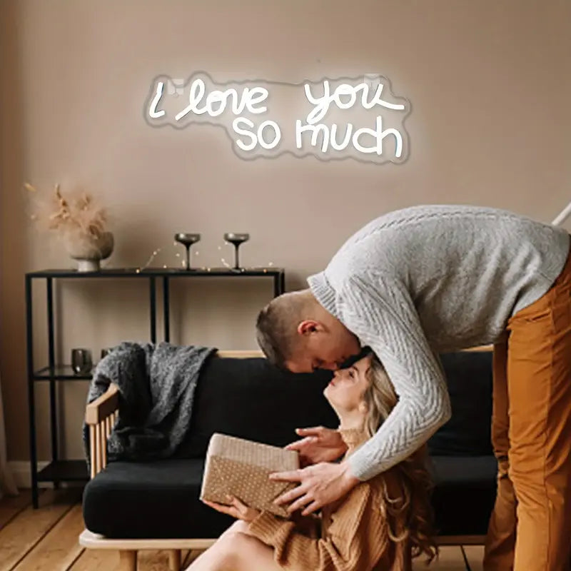 I love you so much Neon Sign Light