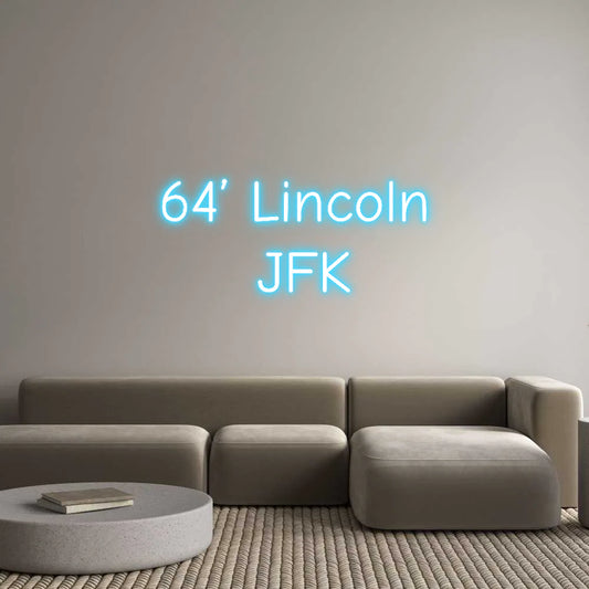 Custom Neon Light 64’ Lincoln
...