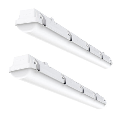 Vapor Tight Light - VTL Series 2 Pack, 10400lumens, Selectable Wattage & CCT, AC 120-277V