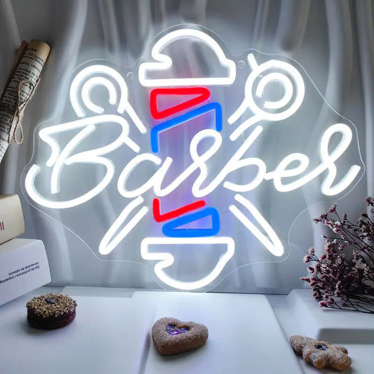 Barber LED Neon Sign Light