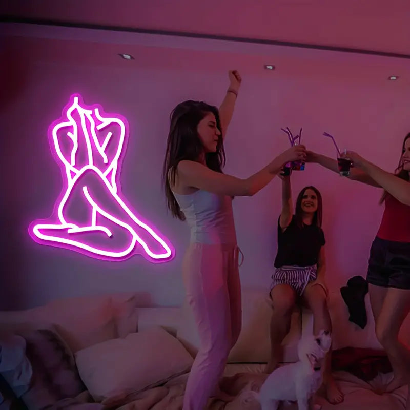 Body LED Neon Sign Light