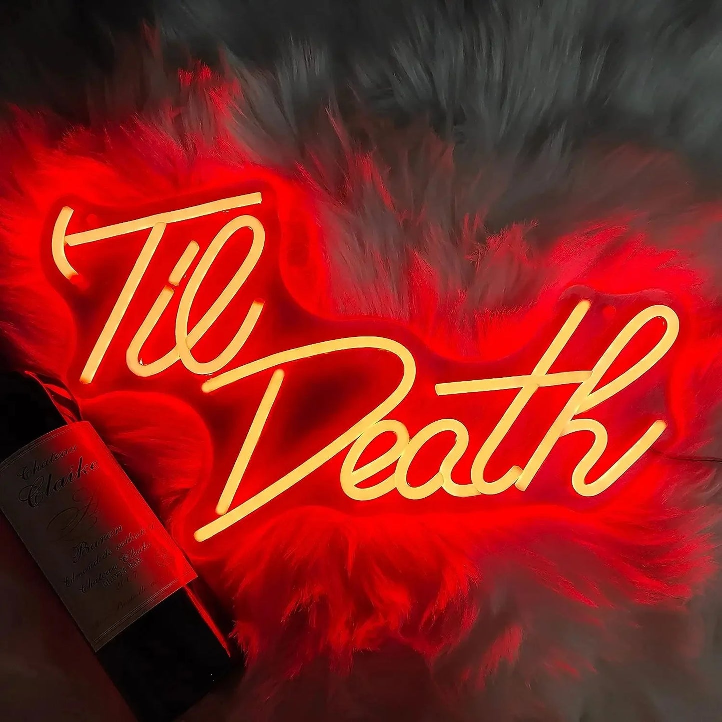 Til Death Neon Sign Light