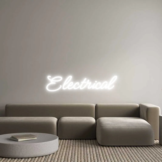 Custom Neon Light Electrical