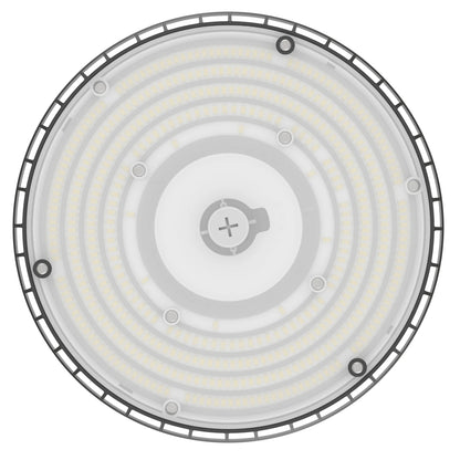 UFO High Bay LED Lights - HPHB01 Series, 16000lumens, Adjustable Wattage & CCT, 120-277V