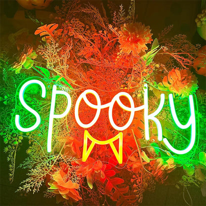 Spooky LED Neon Sign Light