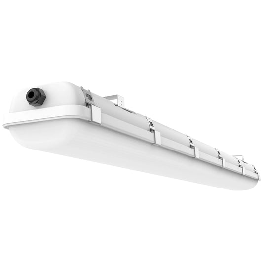 LED Vapor Tight Light - Capsule series, 7800lumens, 5000K, AC 100-277V