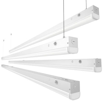 Hyperlite 8FT LED Linear Strip Light Fixture, 10400lumens, Selectable Wattage & CCT, AC 120-277V