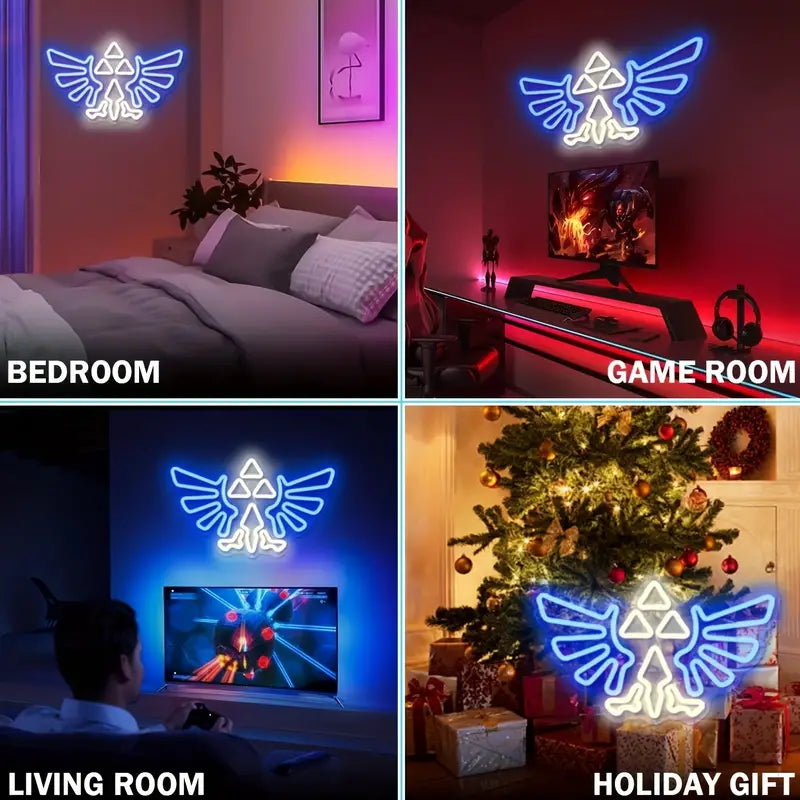 Wings LED Neon Sign Light