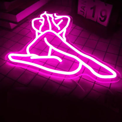 Body LED Neon Sign Light