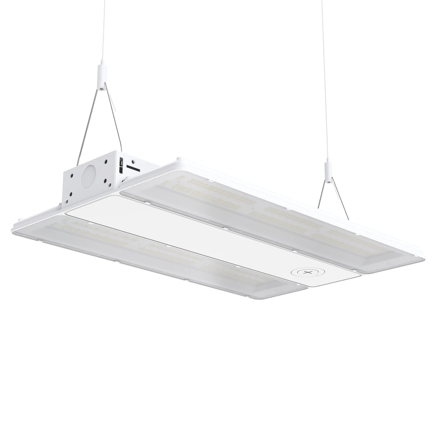 Linear High Bay LED Lights - HPLH02 Series, 18500lumens, Adjustable Wattage & CCT, 347-480V, Aluminum Housing